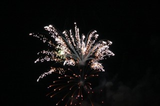 Überaschendes Feuerwerk