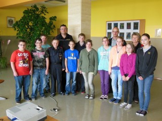 Gruppenbild mit Direktorin