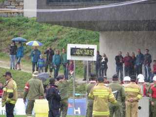 Regen beim Weltmeister Weeg